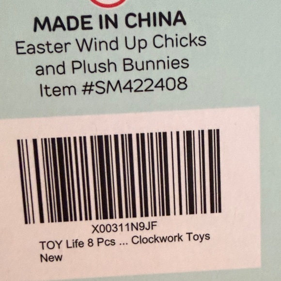 Colorful Plastic Easter Eggs And Easter Wind Up Chicks Nwot - Picture 5 of 7